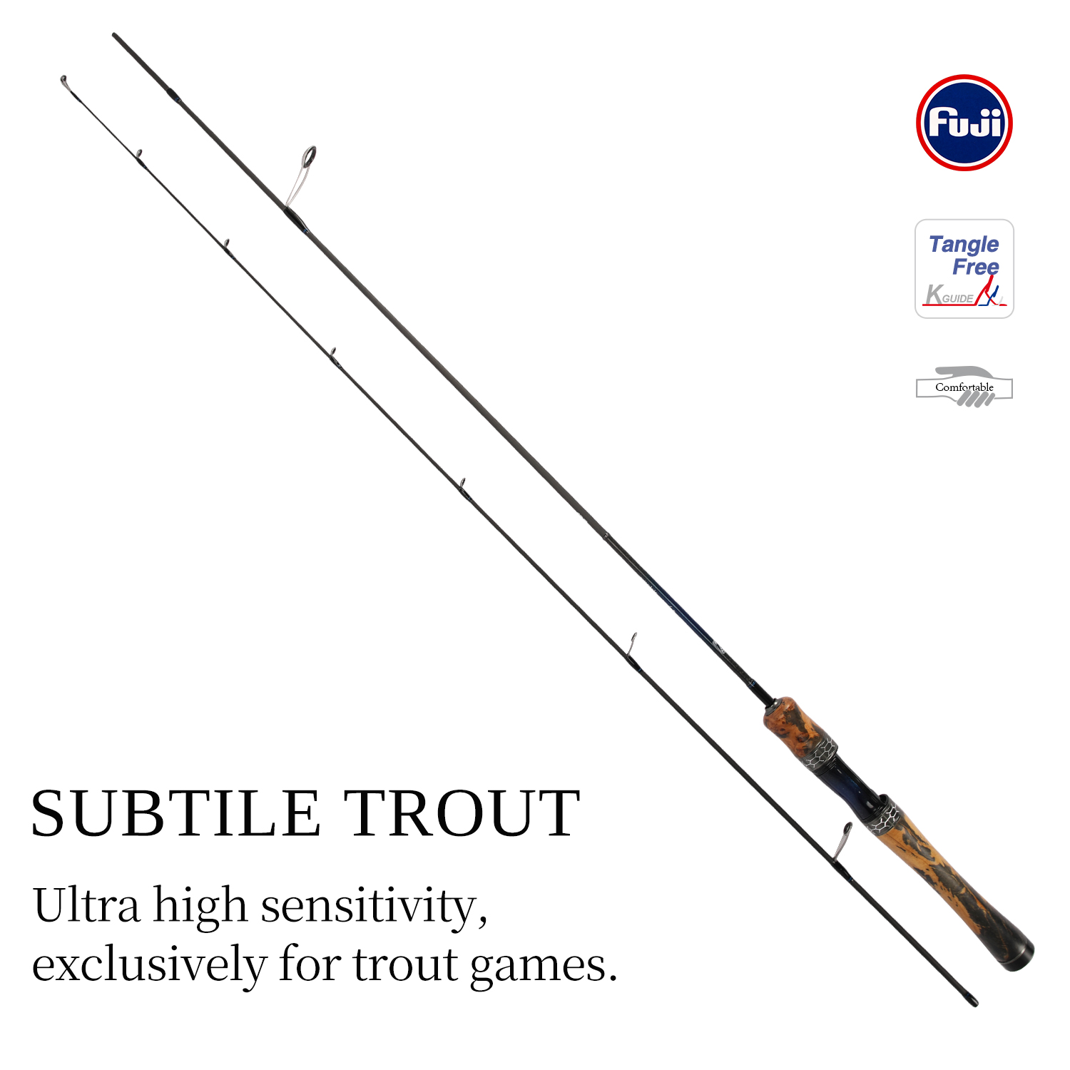 Kastking Reel Zephyr - TSURINOYA SUBTILE Trout Game Spinning Casting