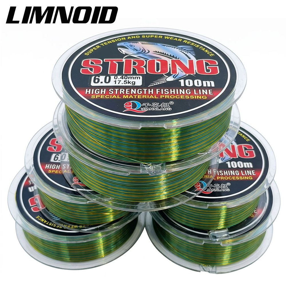 Freshwater Line - Senar Monofilamen Fluorocarbon Limnoid100M Tahan Tarikan