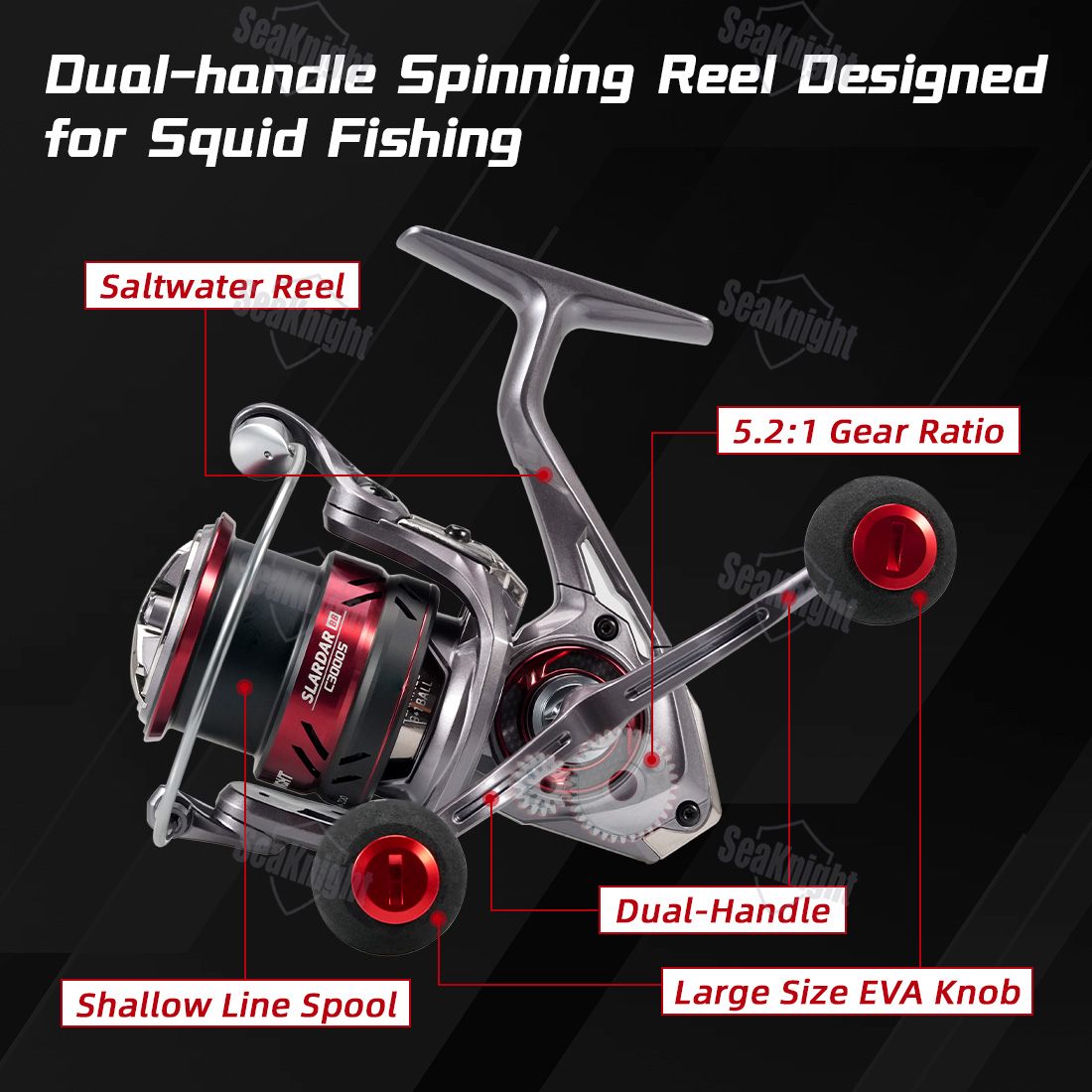Reel Pancing Spinning SeaKnigh - Daiwa Reel Bg ulasan dan harga