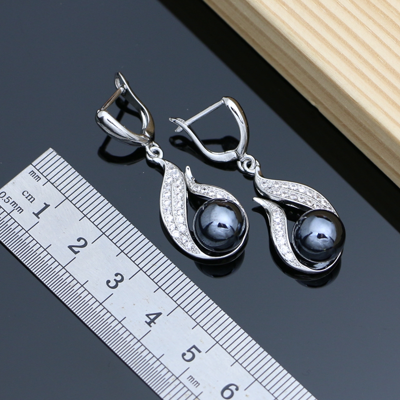 Mutiara Hitam 925 Set Perhiasa - Freshwater Line ulasan dan harga