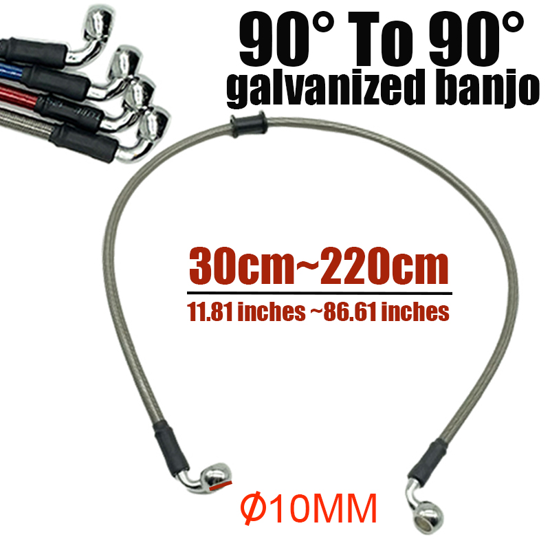 10mm 90 derajat kabel selang r - Braided Line ulasan dan harga