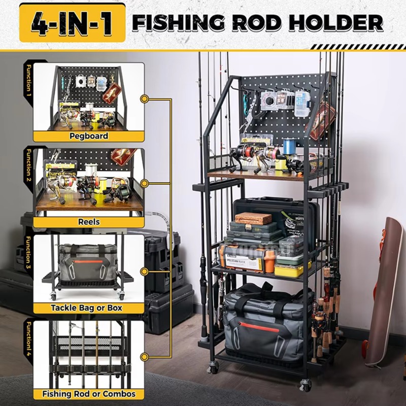 Rak Penyimpanan Peralatan Mema - Fishing Line Spooler ulasan dan harga