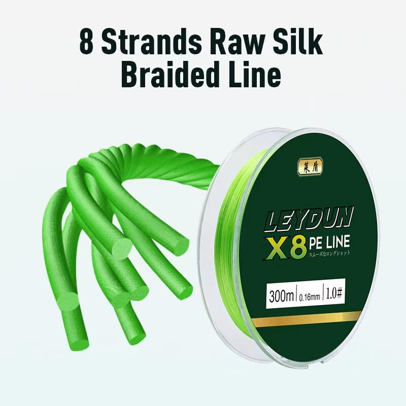 LEYDUN senar pancing 8 untai k - Ice Fishing Line ulasan dan harga