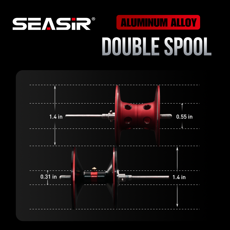Seasir Salminus Baitcasting Re - Abu Garcia Reel Max ulasan dan harga